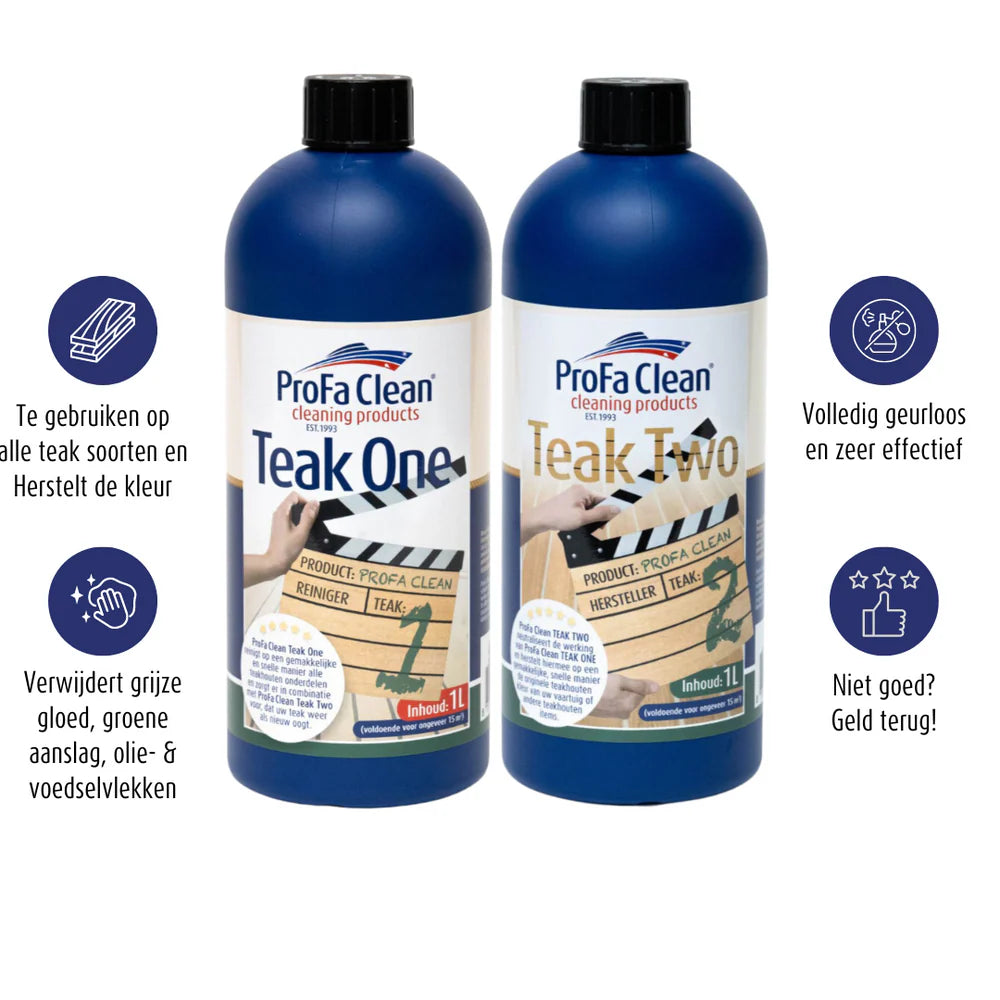ProFa Clean Teak 1 & 2 reiniger en hersteller
